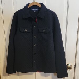 Tommy Hilfiger Navy Quilted Jacket